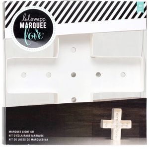 “+” Plus Sign Marquee Sign